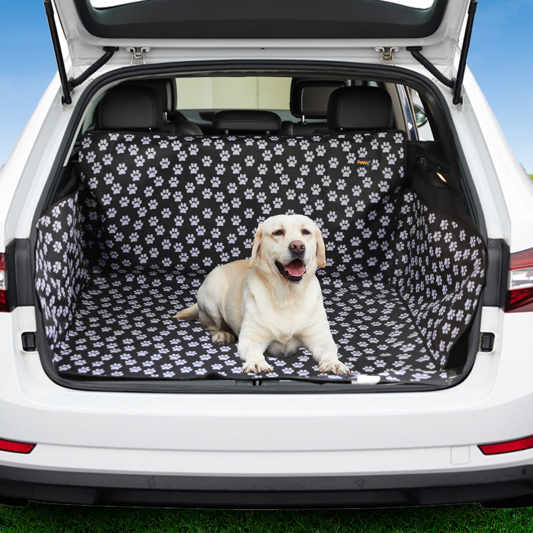 PaWz Pet Boot Car Seat Cover Hammock Black-1864184519289081862